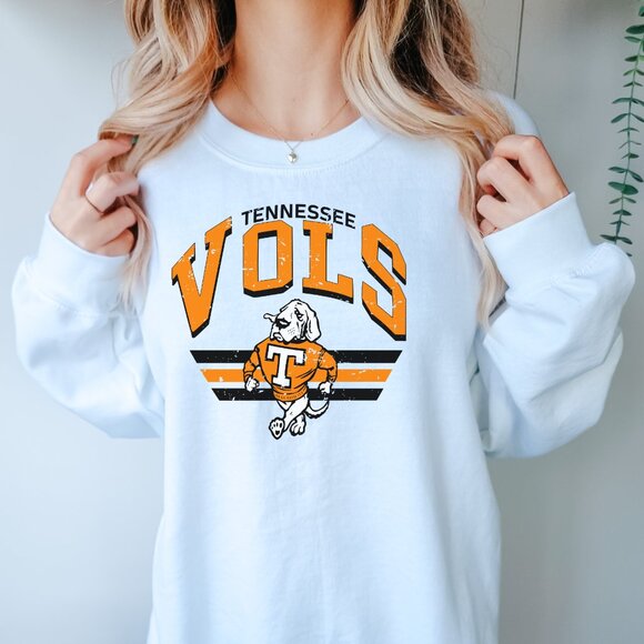 Retro Style Tennessee Vols Sweater - Picture 3 of 4